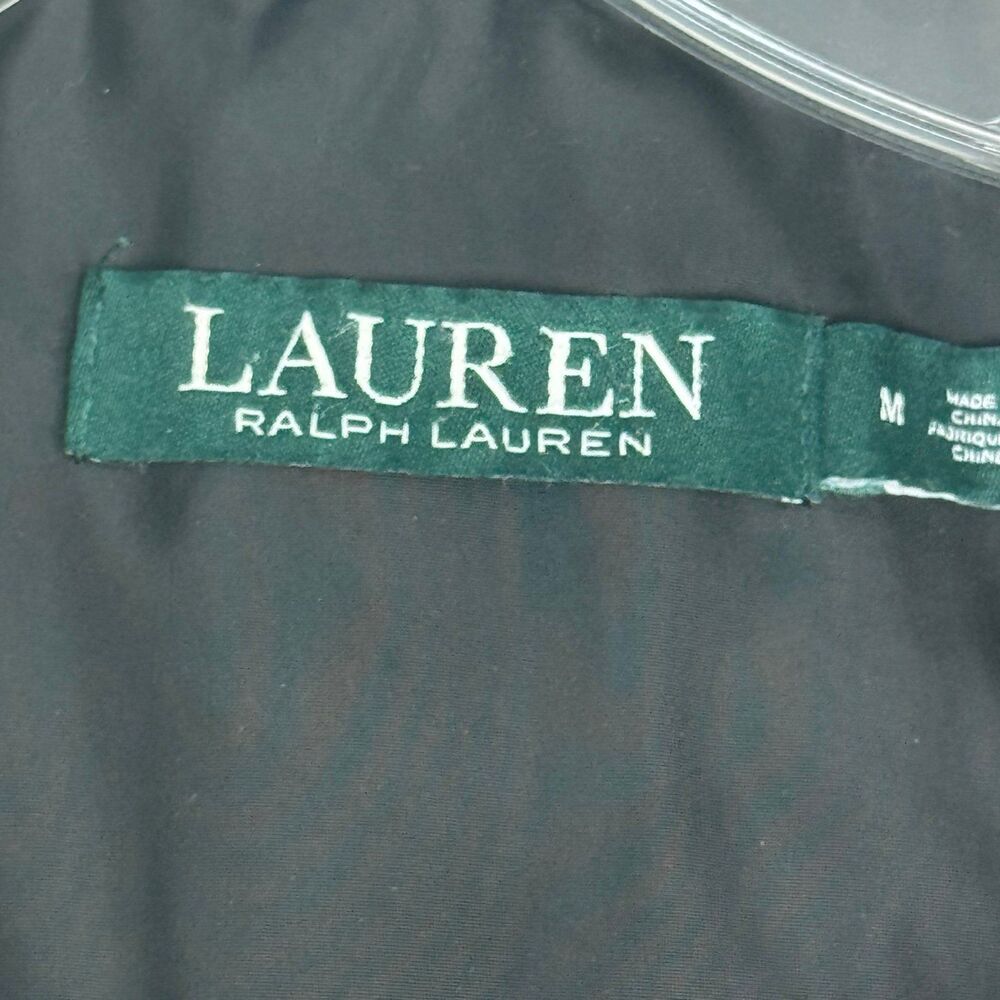 LRL Ralph Lauren Womens Black Softshell Jacket with Berber Vest Medium - Picture 8 of 9